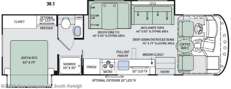 Used 2016 Thor Motor Coach  ACE 30.1 available in Benson, North Carolina