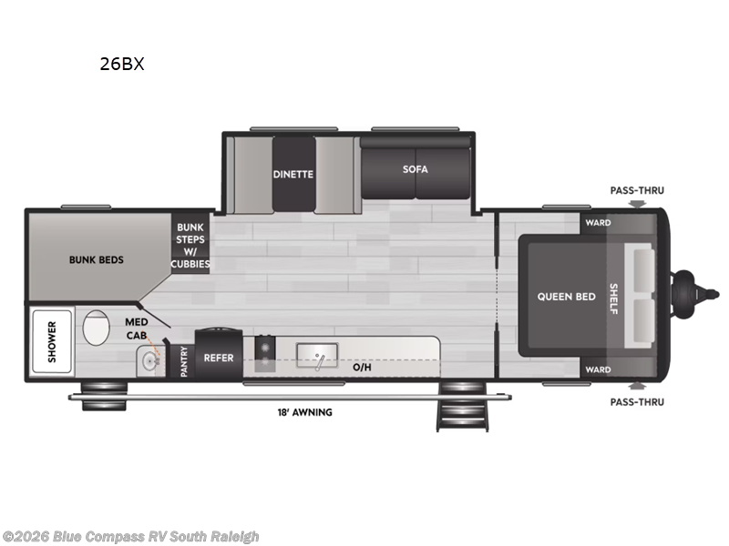 Used 2025 Keystone Coleman Light 26BX available in Benson, North Carolina