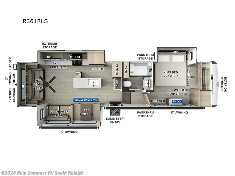 Used 2025 Forest River Rockwood Signature R361RLS available in Benson, North Carolina