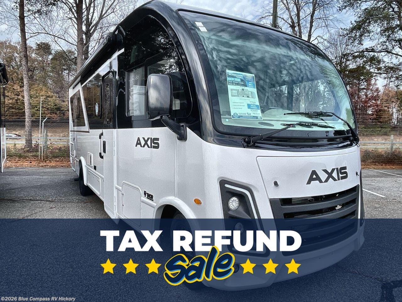 New 2026 Thor Motor Coach Axis 26.1 available in Claremont, North Carolina