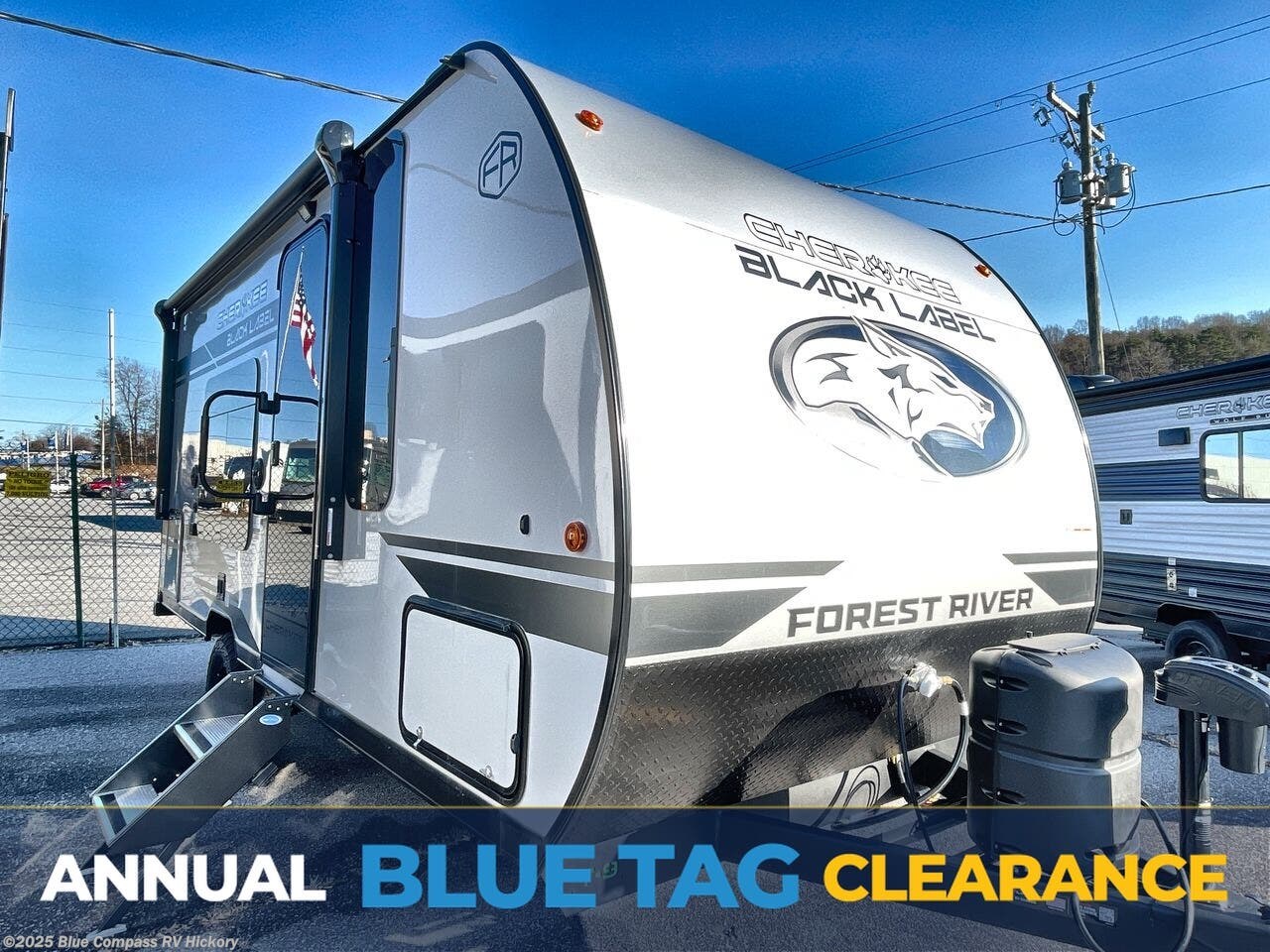 New 2026 Forest River Cherokee Wolf Pup Black Label 16FQWBL available in Claremont, North Carolina