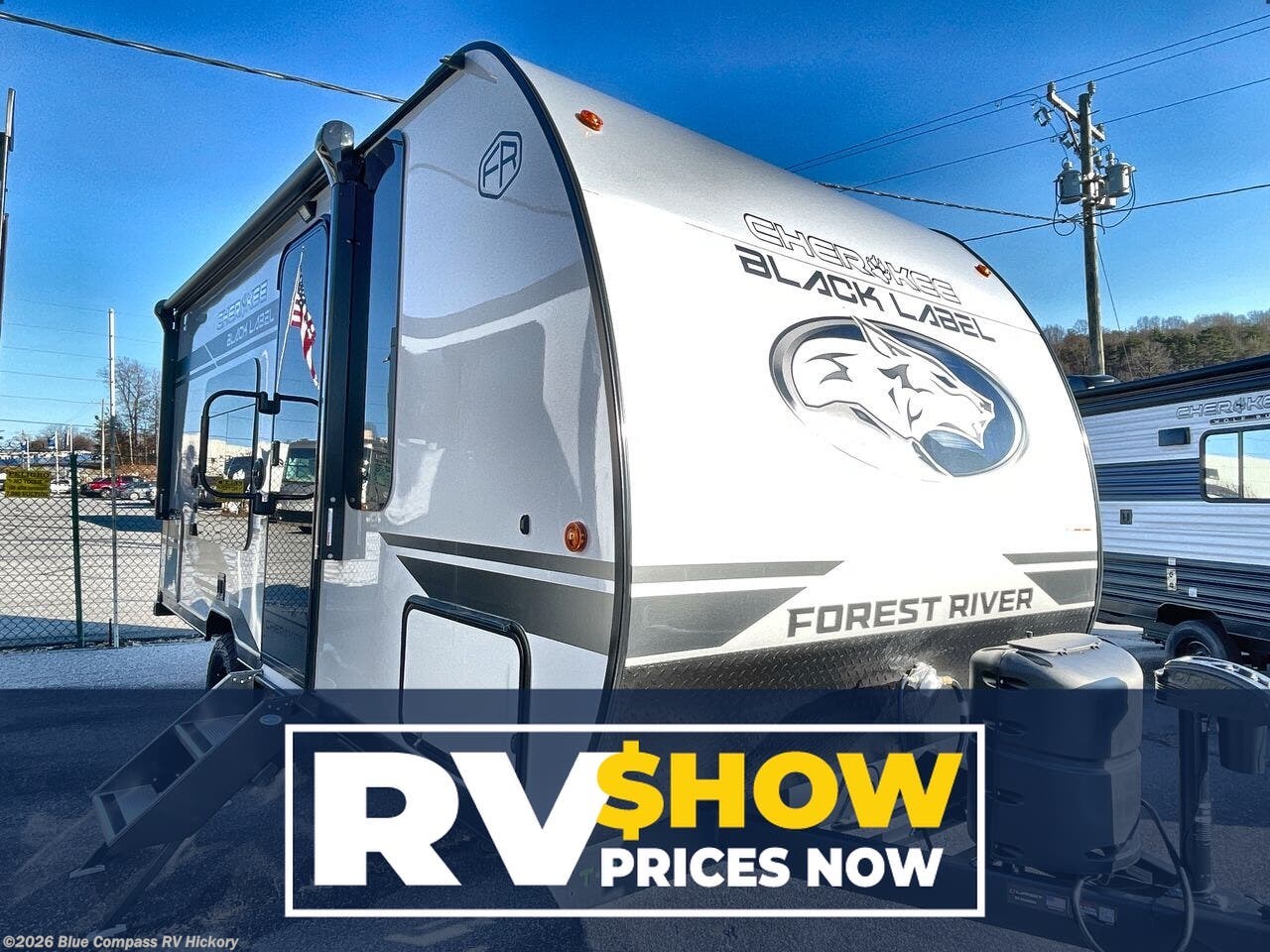 New 2026 Forest River Cherokee Wolf Pup Black Label 16FQWBL available in Claremont, North Carolina