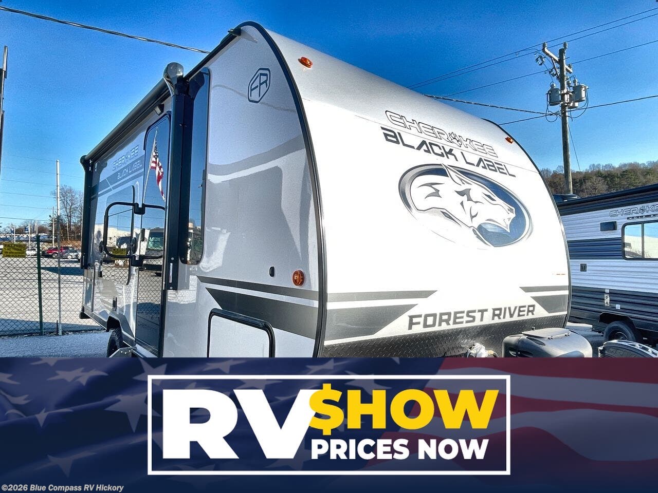 New 2026 Forest River Cherokee Wolf Pup Black Label 16FQWBL available in Claremont, North Carolina