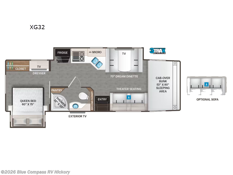 Used 2023 Thor Motor Coach Omni XG32 available in Claremont, North Carolina