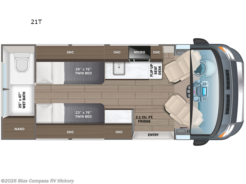 New 2026 Entegra Coach Expanse 21T available in Claremont, North Carolina