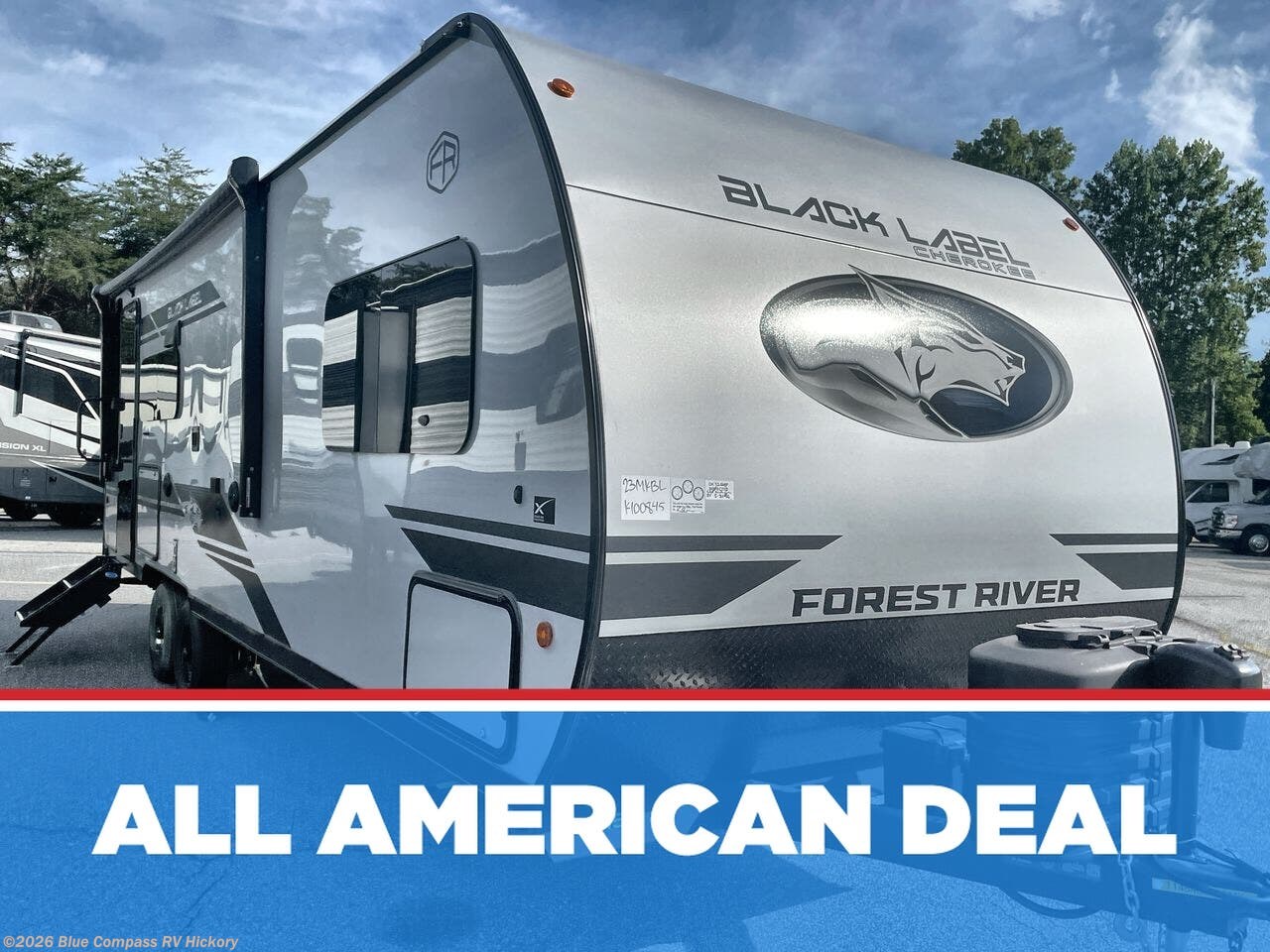 New 2027 Forest River Cherokee Grey Wolf Black Label 23MKBL available in Claremont, North Carolina
