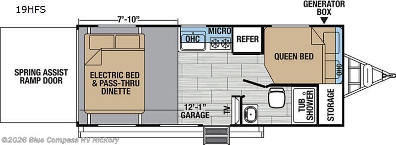 Used 2019 Forest River XLR Hyper Lite 19HFS available in Claremont, North Carolina