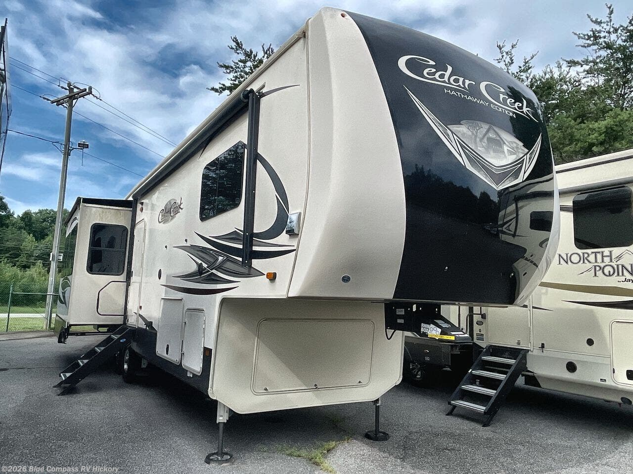 Used 2020 Forest River Cedar Creek Hathaway Edition 34IK available in Claremont, North Carolina