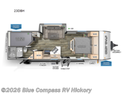 Used 2024 Forest River Cherokee Grey Wolf 23DBH available in Claremont, North Carolina