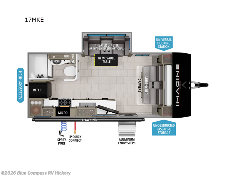Used 2025 Grand Design Imagine XLS 17MKE available in Claremont, North Carolina