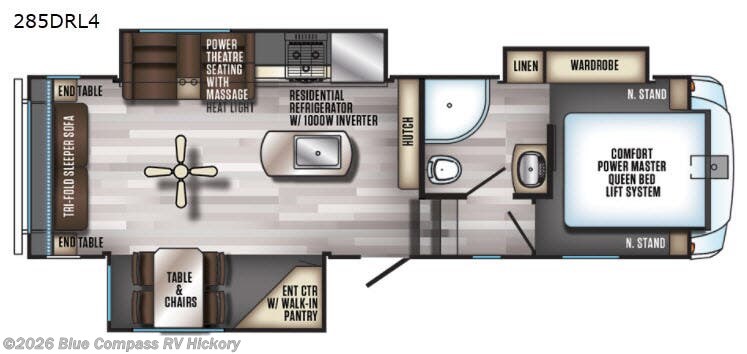 Used 2018 Forest River Cherokee Arctic Wolf 285DRL4 available in Claremont, North Carolina