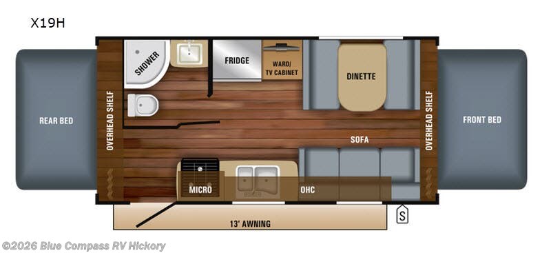 Used 2018 Jayco Jay Feather X19H available in Claremont, North Carolina