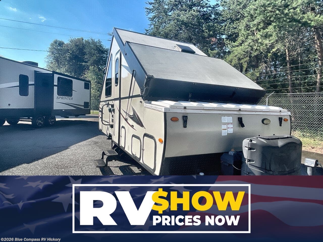 Used 2018  Forest River Rockwood Hard Side High Wall Series A213HW by Forest River from Blue Compass RV Hickory in Claremont, NC