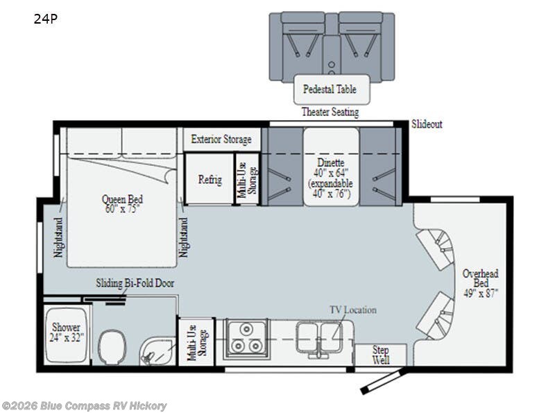 Used 2020  Winnebago Vita 24P by Winnebago from Blue Compass RV Hickory in Claremont, NC