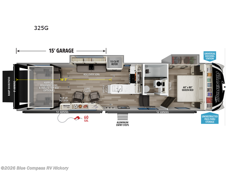 New 2027 Grand Design Momentum G-Class 325G available in Claremont, North Carolina