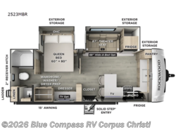 New 2027 Forest River Rockwood Mini Lite 2523MBR available in Corpus Christi, Texas
