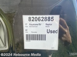  Used 2017 Keystone Raptor 425 available in Louisville, Tennessee