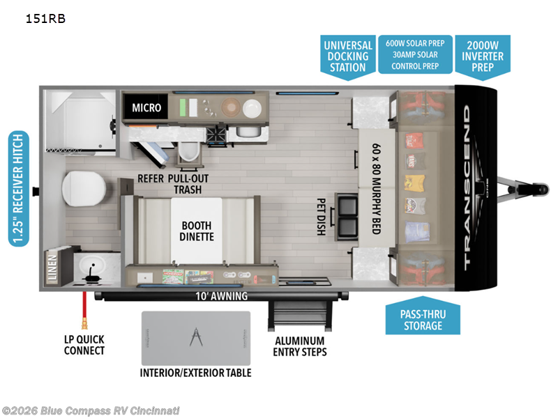 Used 2025 Grand Design Transcend One 151RB available in Cincinnati, Ohio