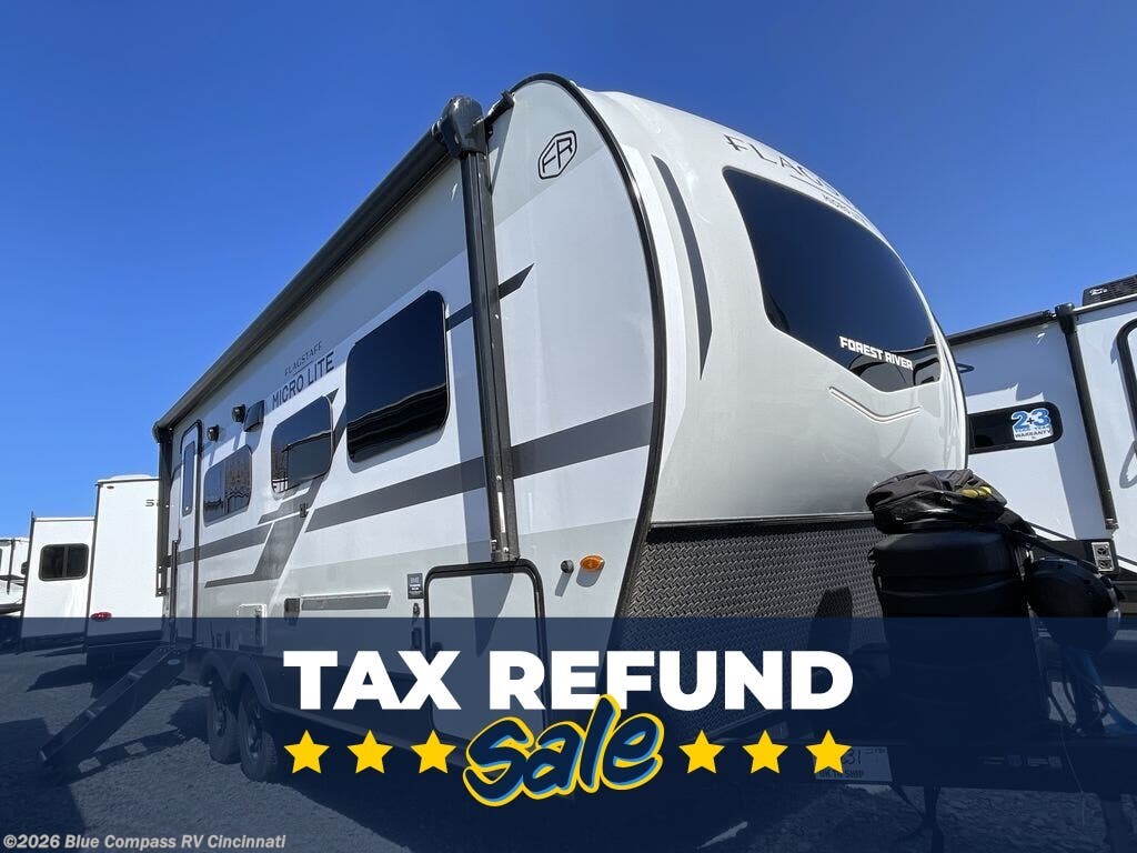 New 2026 Forest River Flagstaff Micro Lite 22FBS available in Cincinnati, Ohio