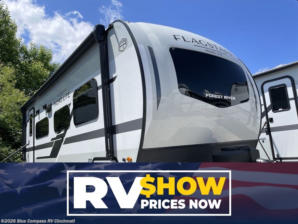 New 2026 Forest River Flagstaff Micro Lite 22FBS available in Cincinnati, Ohio