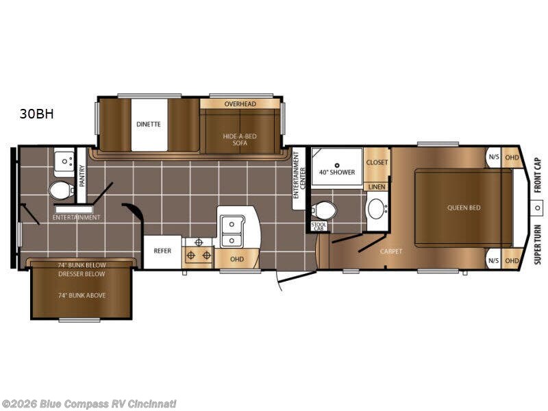 Used 2018 Prime Time Crusader Lite 30BH available in Cincinnati, Ohio