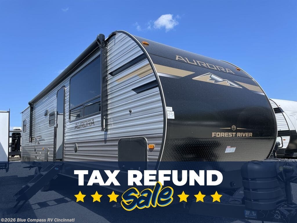 New 2026 Forest River Aurora 34BHTS (2 Queen Beds) available in Cincinnati, Ohio