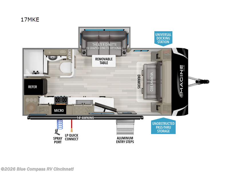 Used 2024 Grand Design Imagine XLS 17MKE available in Cincinnati, Ohio