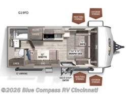 Used 2022 Forest River Rockwood Geo Pro G19FD available in Cincinnati, Ohio
