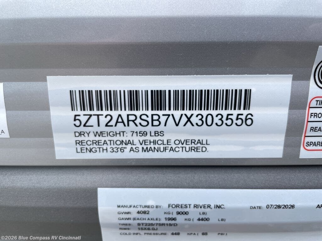 New 2027 Forest River Aurora 27DBH available in Cincinnati, Ohio