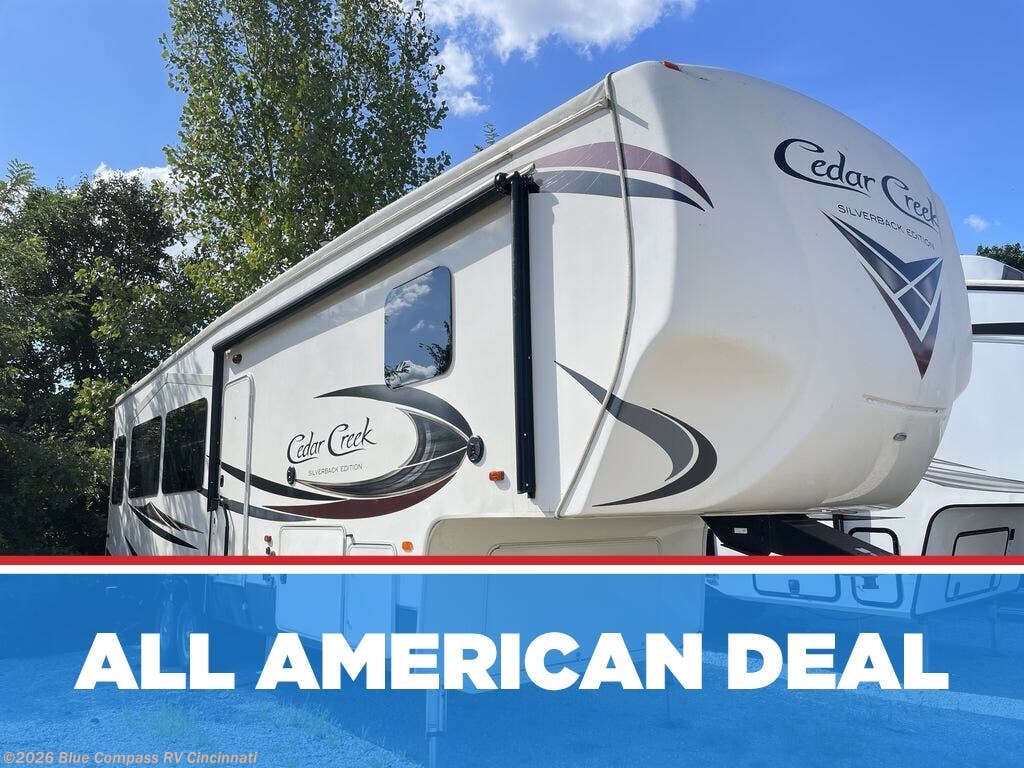 Used 2018 Forest River Cedar Creek Silverback 33IK available in Cincinnati, Ohio
