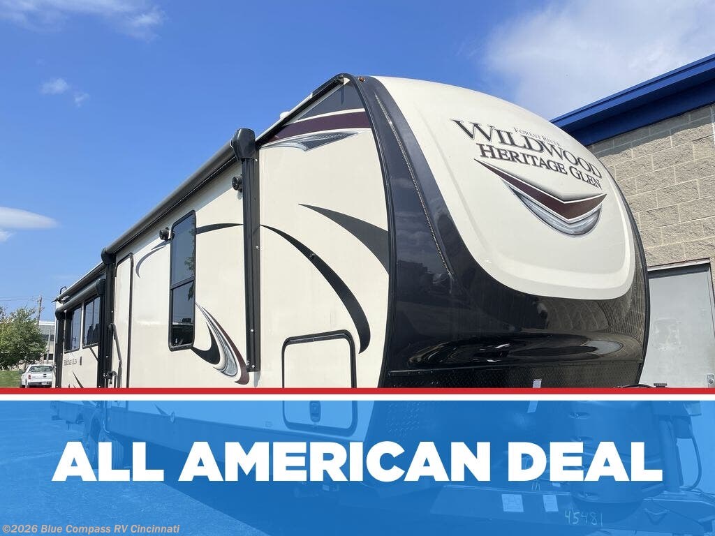 Used 2021 Forest River Wildwood Heritage Glen 308RL available in Cincinnati, Ohio
