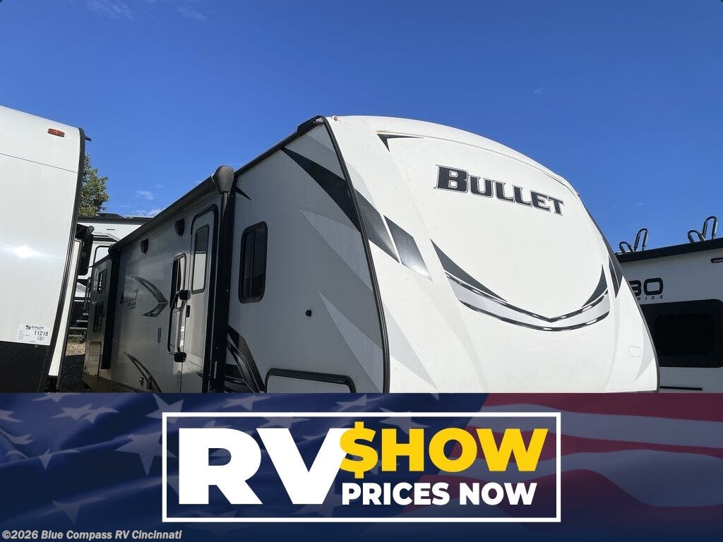 Used 2021  Keystone Bullet 287QBS by Keystone from Blue Compass RV Cincinnati in Cincinnati, OH