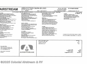 New 2023 Airstream Pottery Barn 28RBT Twin available in Millstone Township, New Jersey