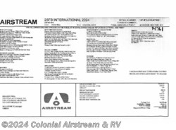  New 2024 Airstream International 25FBQ Queen Hatch available in Millstone Township, New Jersey