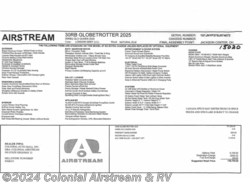 New 2025 Airstream Globetrotter 30RBQ Queen available in Millstone Township, New Jersey