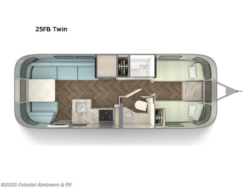 Used 2024 Airstream International 25FBT Twin Hatch available in Millstone Township, New Jersey