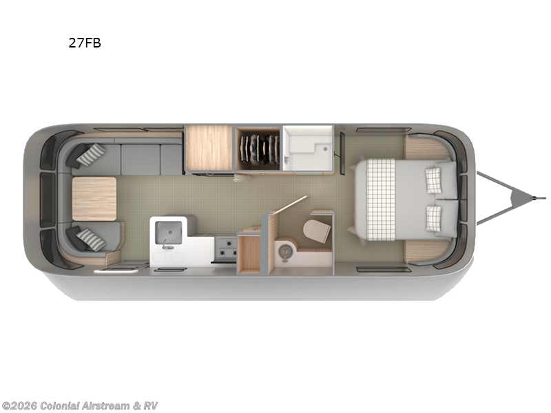 New 2026 Airstream Globetrotter 27FBQ Queen available in Millstone Township, New Jersey