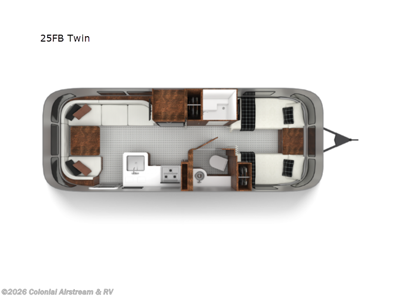 New 2026 Airstream Globetrotter 25FB Twin available in Millstone Township, New Jersey