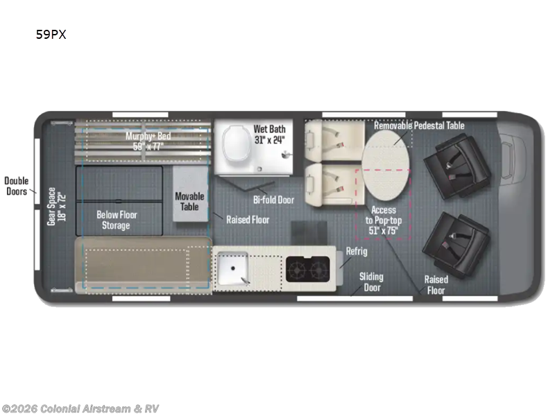 New 2027 Winnebago Solis 59PX available in Millstone Township, New Jersey