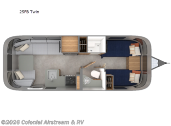 New 2026 Airstream Trade Wind 25FBT Twin available in Millstone Township, New Jersey