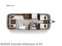 New 2026 Airstream Globetrotter 25FBT Twin available in Millstone Township, New Jersey