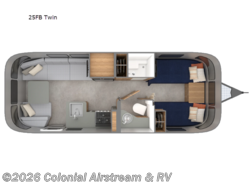 New 2026 Airstream Trade Wind 25FBT Twin Hatch available in Millstone Township, New Jersey