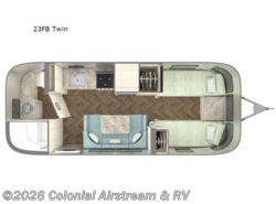 New 2026 Airstream International 23FBT Twin available in Millstone Township, New Jersey