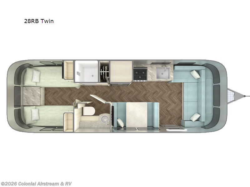New 2026 Airstream International 28RBT Twin available in Millstone Township, New Jersey