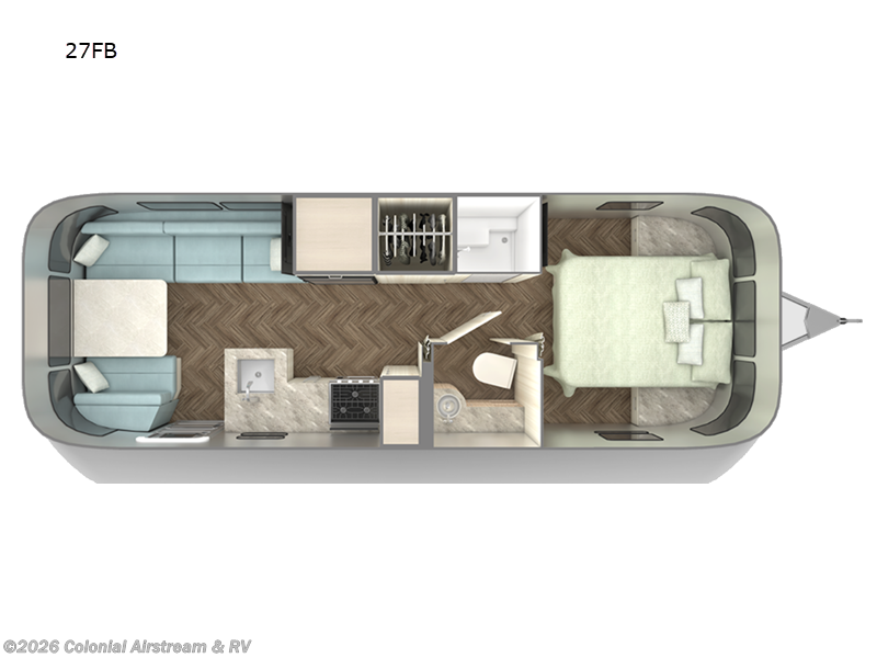 New 2026 Airstream International 27FBQ Queen Hatch available in Millstone Township, New Jersey