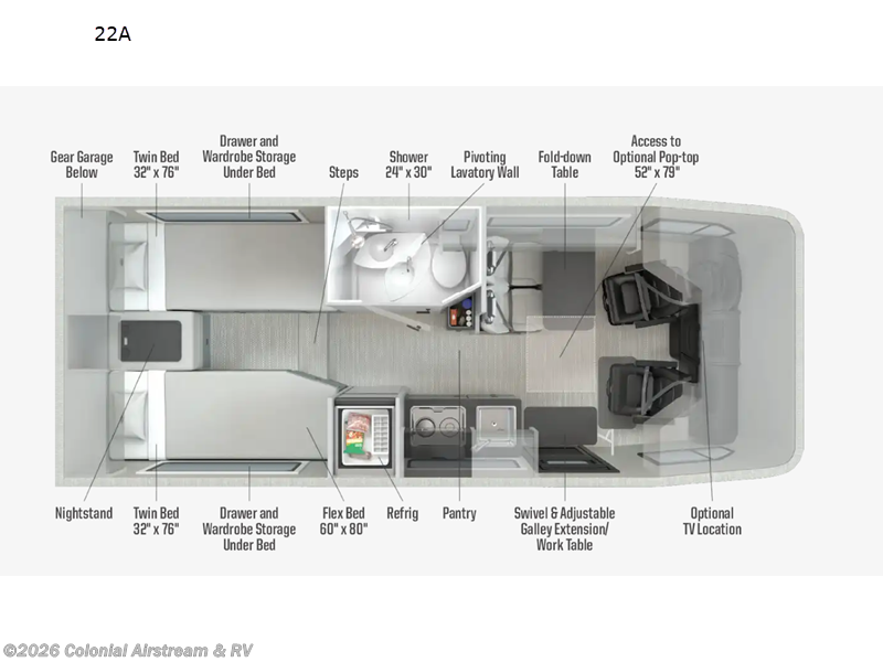 New 2027 Winnebago Ekko 22A available in Millstone Township, New Jersey