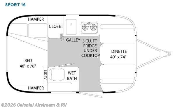 Used 2013 Airstream Sport 16 available in Millstone Township, New Jersey