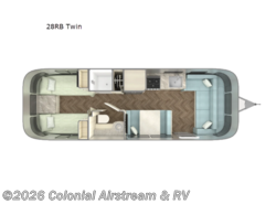 New 2027 Airstream International 28RBT Twin available in Millstone Township, New Jersey