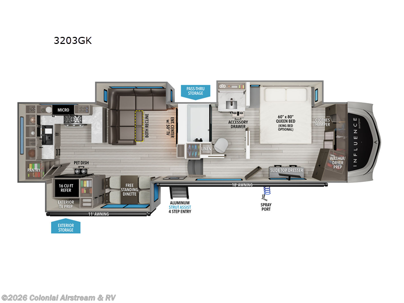Used 2025 Grand Design Influence 3203GK available in Millstone Township, New Jersey