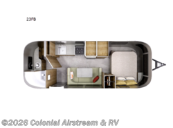 New 2027 Airstream Flying Cloud 23FBQ Queen available in Millstone Township, New Jersey